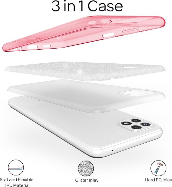 Image du produit Nalia Coque Brillante (Samsung Galaxy A22 5G)