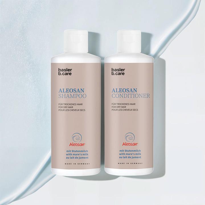 Image du produit Basler Shampooing au lait de jument Aleosan (200 ml, Shampoing liquide)