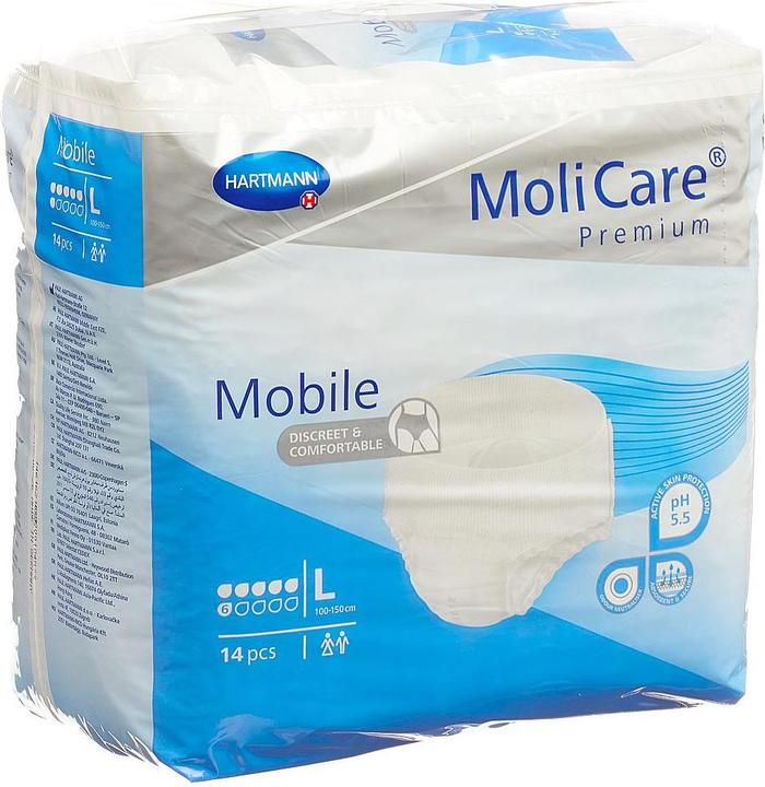 Actual product image MoliCare Mobile 6 (14 x, L)