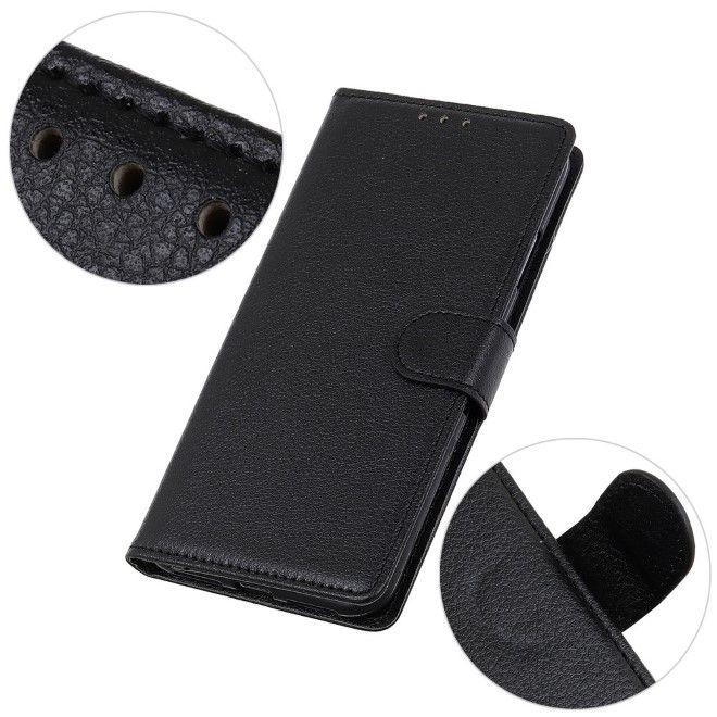Actual product image MU Classic Litchi Leather Bookcover Series (Xiaomi 14)