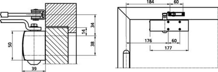 Produktbild Geze Türschliesser TS 3000 V (Indoor)