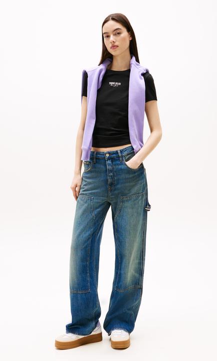 Immagine prodotto Tommy Jeans Tjw Slim Essential Logo2 Tee Ext (L)