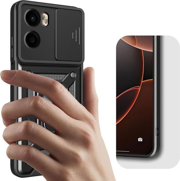 Produktbild Tech-Protect CamShield Pro Case for Motorola Moto G05 / E15 - Black (Motorola Moto G5)