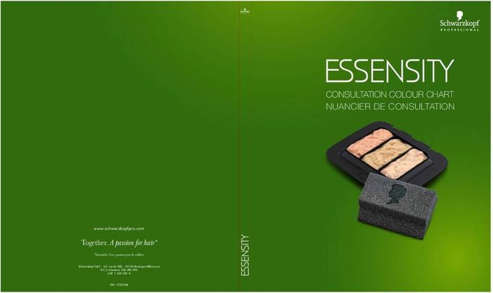 Produktbild Schwarzkopf Salon Tools - Farbkarte Essensity Consultation