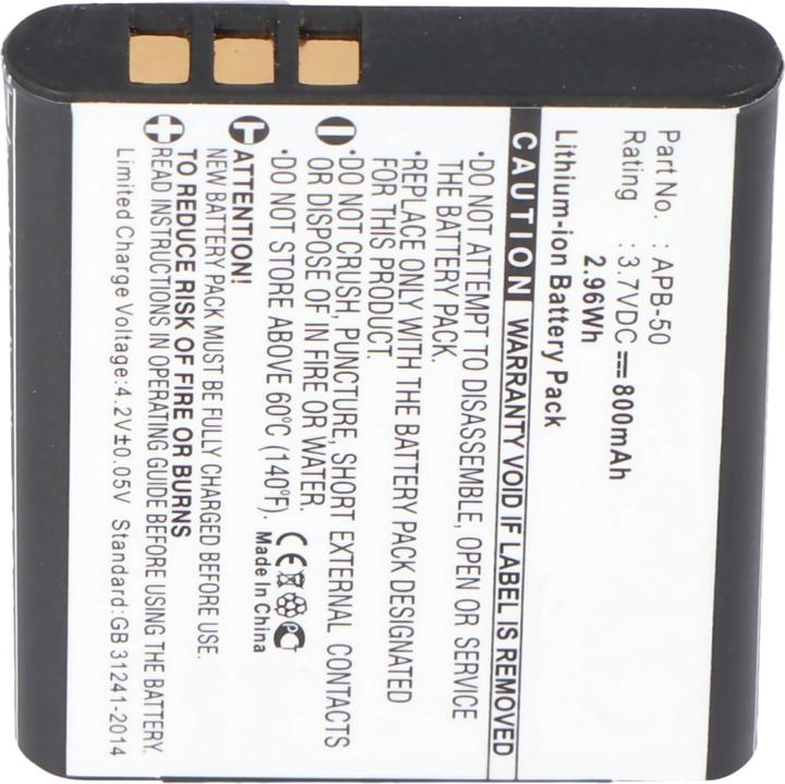 Produktbild AccuCell Akku APB-50 für Agfa Optima 147 APB-50 (Kamera Akku)