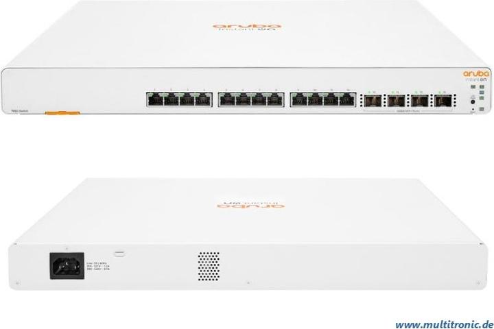 Productafbeelding HPE Aruba ION 1960 12XT 4XF schakelaar JL805A (16 Havens)