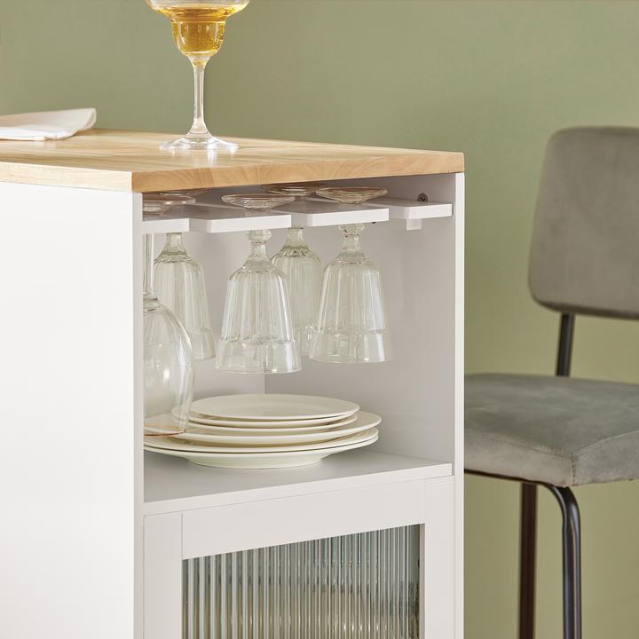 Produktbild SoBuy Bartisch (108 x 105 x 40 cm)