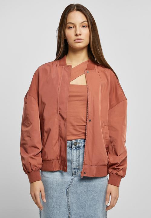 Actual product image Urban Classics Ladies Recycled Oversized Light Bomber Jacket (M)
