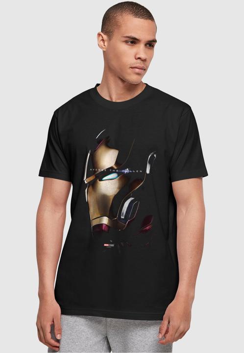 Produktbild Absolute Cult Avengers Endgame - Avenge The Fallen Iron Man Basic T-Shirt - 114279 (XL)