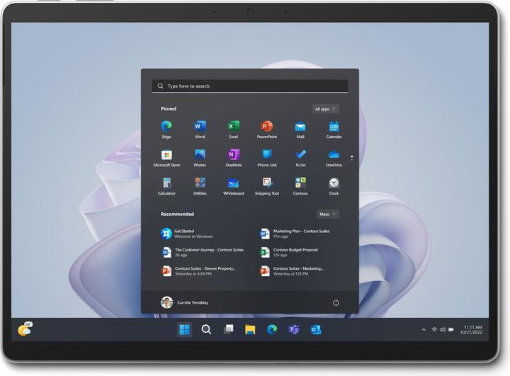 Produktbild Microsoft Surface Pro 9 for business (13", Intel Core i5-1245U, 8 GB, 256 GB, Ohne Tastaturlayout)