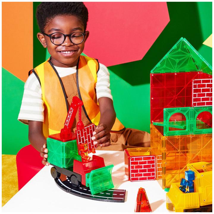 Actual product image Magna-Tiles Construction site XL
