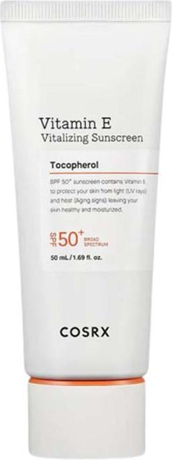 Actual product image Cosrx Vitamin E Vitalising Sunscreen Tocopherol SPF50+ (Suntan cream, SPF 50+, 50 ml)