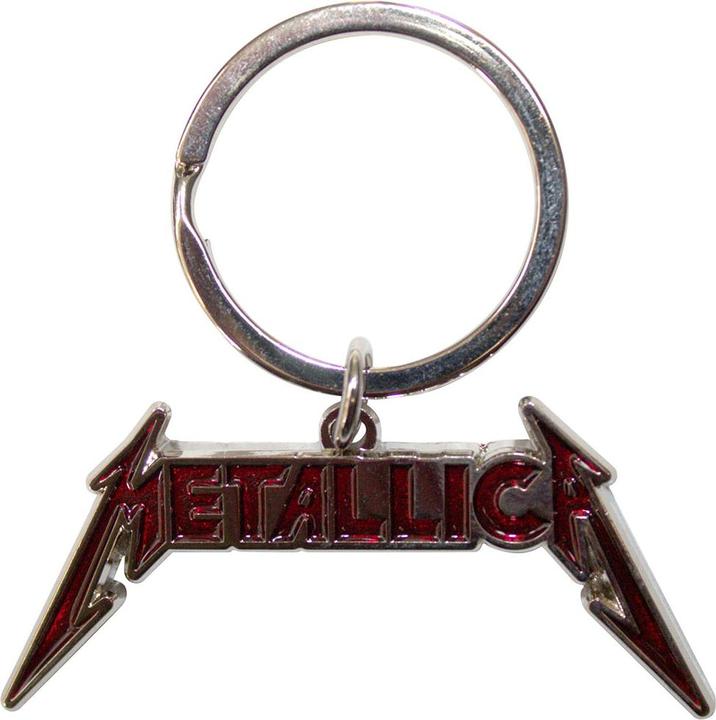 Metallica Bright Red Logo Schlüsselanhänger