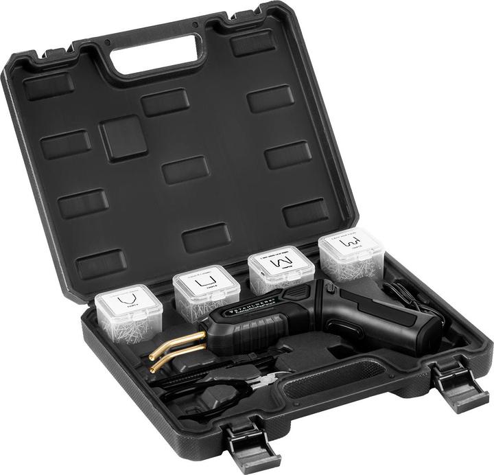Actual product image Stahlwerk Plastic repair set Plastic welder Hot stapler Smart Repair