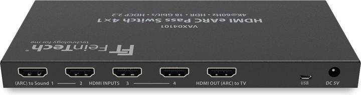 Produktbild FeinTech HDMI eARC Pass Switch 4x1