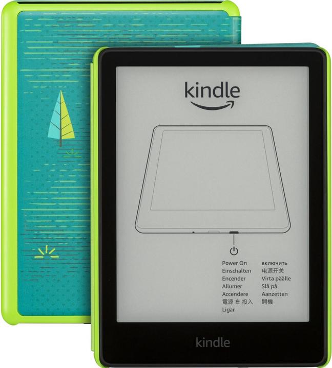 Produktbild Amazon Kindle Paperwhite Kids 2023 (6.80", 16 GB, Juwelenwald)
