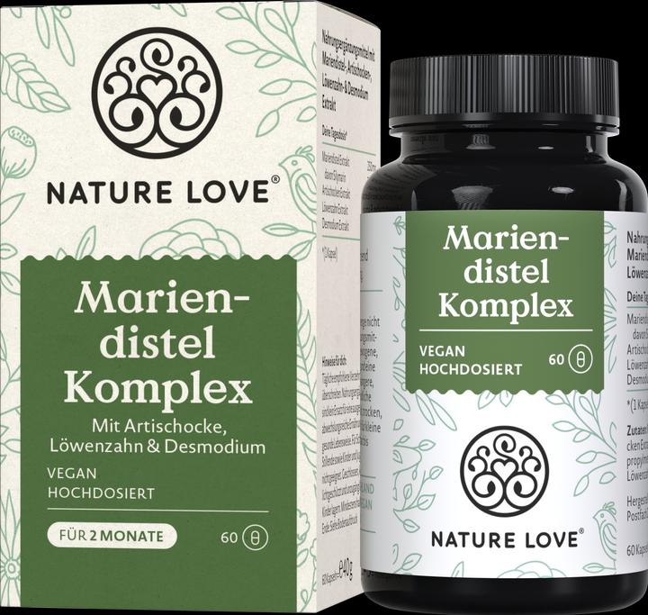 Nature Love Mariendistel Komplex (60 Stück, 40 g)