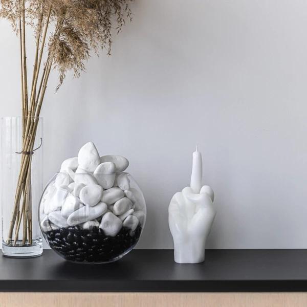 Actual product image Candle Hand Fck you (1 pcs.)