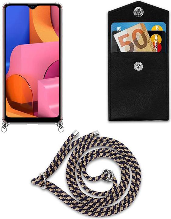 Produktbild Cadorabo TPU Handy Kette SILBER Cover