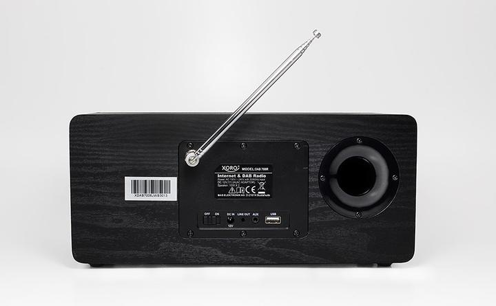Image du produit Xoro DAB 700 IR (DAB+ DAB, Webradio, Bluetooth, WiFi)