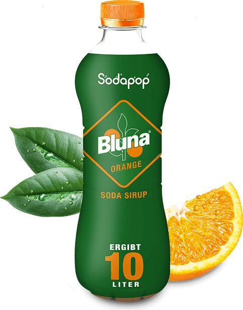Produktbild Mysodapop BLUNA Orange Sirup 500ml für 10 Liter