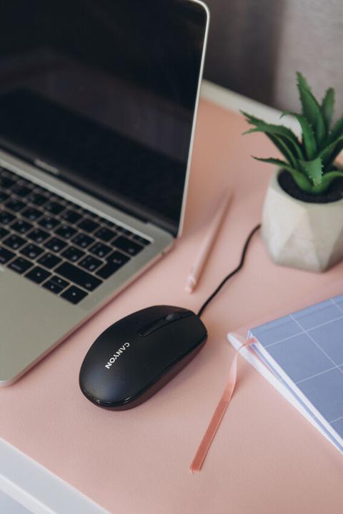 Produktbild Canyon Optical mouse with cable M-10, Black (Kabelgebunden)