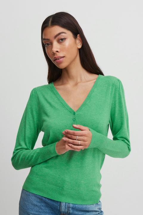 Actual product image B.young BYMMPIMBA1 BUTTON JUMPER - 20812781 (L)