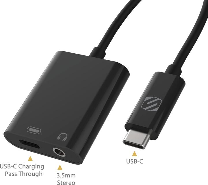Produktbild Scosche StrikeLine (USB Typ C, 3.5mm Klinke, USB Typ C)