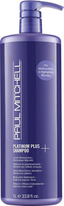 Immagine prodotto Paul Mitchell Platinum Plus Shampoo 1000 ml (1000 ml, Shampoo liquido)