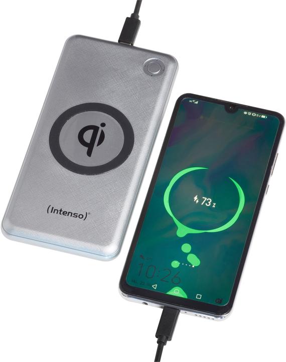 Actual product image Intenso Induction bank (10000 mAh, 10 W, 37 Wh)