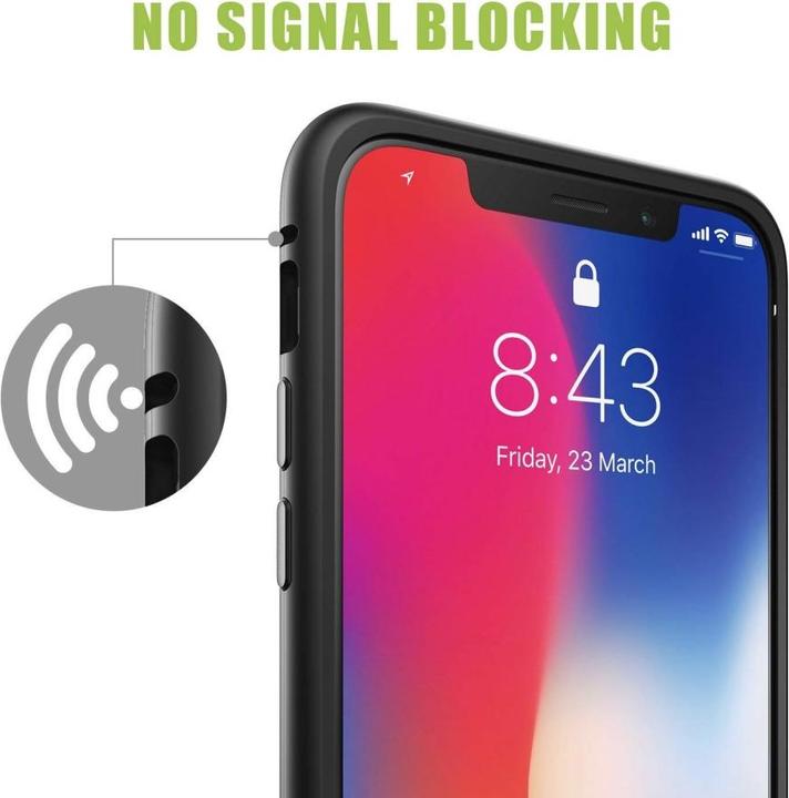 Produktbild G-Case Apple iPhone XS Max Aluminium Magnetic Glass Backcover Hülle (Apple iPhone XS Max)