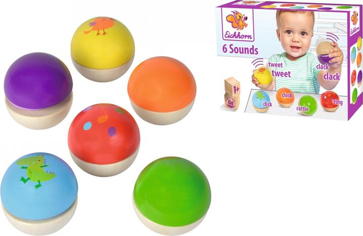 Actual product image Eichhorn Houten Muziekballen, 6st. (German)