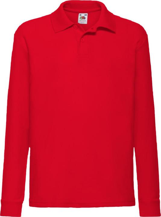 Fruit of the Loom Polo Shirt Langarm (2 StückPackung)