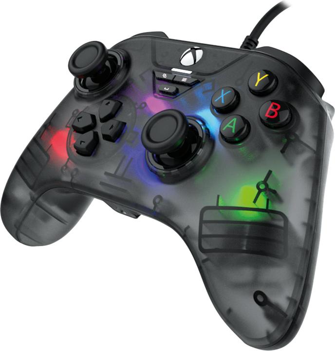 Snakebyte XB Controller GamePad RGB X smoke grey inkl. Hall-Effekt und 1 Monat Gamepass (Xbox Series X, Xbox One S, PC, Xbox Series S)