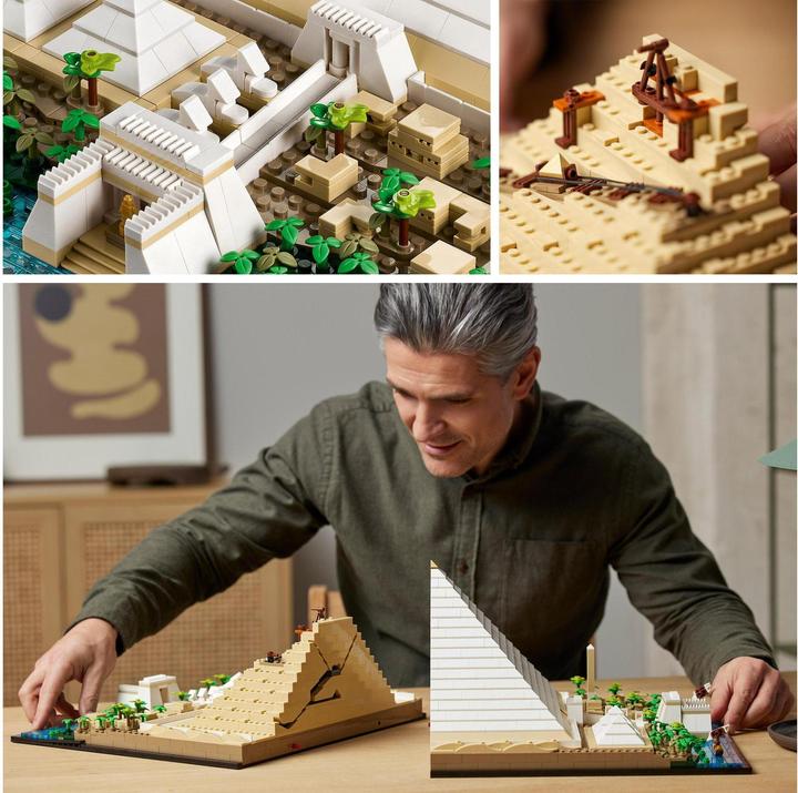 Actual product image LEGO Great Pyramid of Giza (21058, LEGO Architecture)