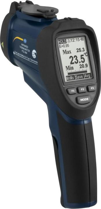 1 x Digitalthermometer PCE-894 · 1 x Thermoelement Typ K · 1 x Ministativ · 1 x Tragekoffer · 1 x 9 V Blockbatterie · 1 x Bedienungsanleitung