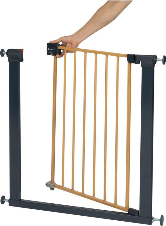 Immagine prodotto Safety 1st - SF1 Easy Close - Metal Wood Effect - 73-80cm, extendable to 136cm (73 cm)