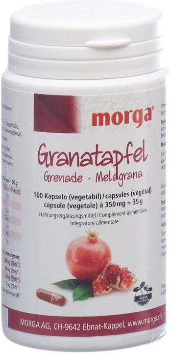 Morga Granatapfel Vegicaps (100 Stück, Kapseln, 35 g)