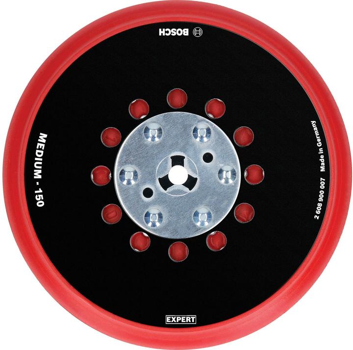 Bosch Professional Zubehör EXPERT Multihole Universalstützteller, 150 mm, Medium (Mittel)