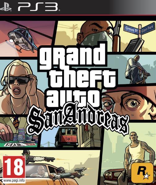 Actual product image Rockstar Grand Theft Auto: San Andreas (PS3, Multilingual)