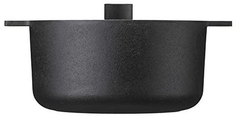 Actual product image Skeppshult Cast Iron Roaster Noir 25 cm (25 cm, Casserole + Stewpot, Cast iron)