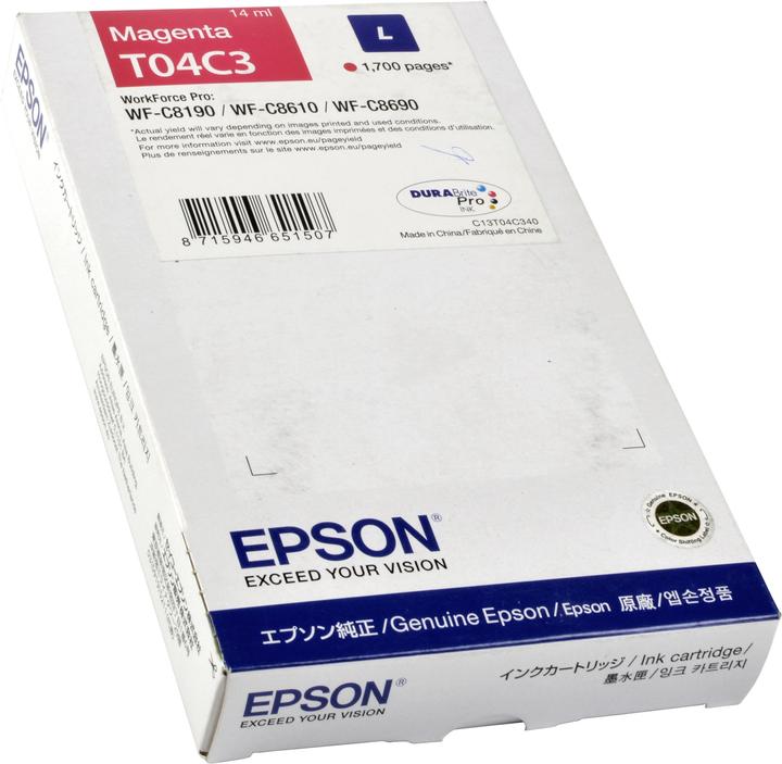 Produktbild Epson Tintenpatrone L - T04C (M)
