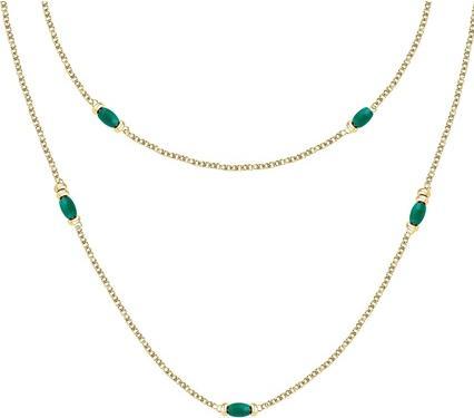 Morellato Colori SAXQ01 Double Gold Plated Beaded Necklace