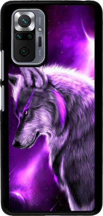 Produktbild PhoneLook Hülle Purple Sky Wolf (Xiaomi Redmi Note 10 Pro)