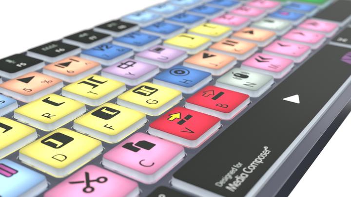 Image du produit Logickeyboard Avid Media Composer - Clas. Titan UK (Mac)