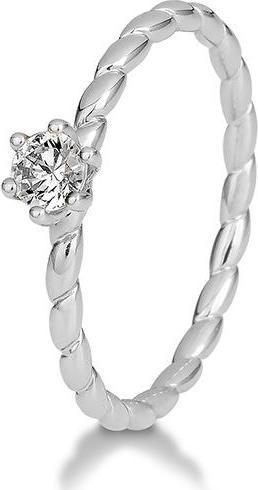 Breuning Verlobungsring Twisted (55, 585/14 K Gold)