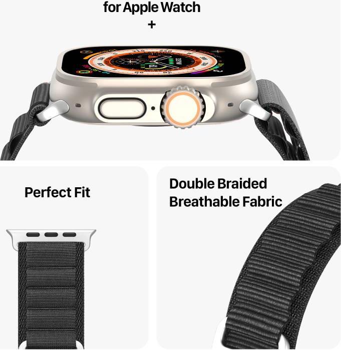 Produktbild Dux Ducis Nylon Armband - GS Series (41 mm, 38 mm, 40 mm, Nylon)