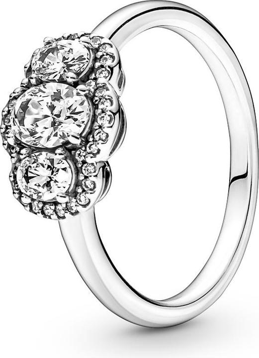 Pandora Ring Vintage Drei Steine (54, 925 Silber)
