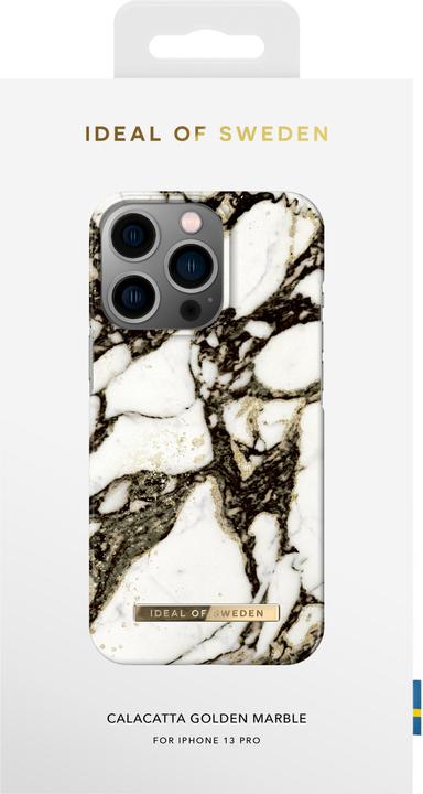 Immagine prodotto iDeal Of Sweden Designer Hard Cover Calacatta Golden Marble (Apple iPhone 13 Pro)