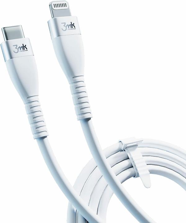 Image du produit 3MK Câble USB Hyper Silicone Cable Lightning 20W 1m (1 m, USB 3.2 Gen 1, 20 W)